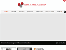 Tablet Screenshot of intellisolutions-dz.com